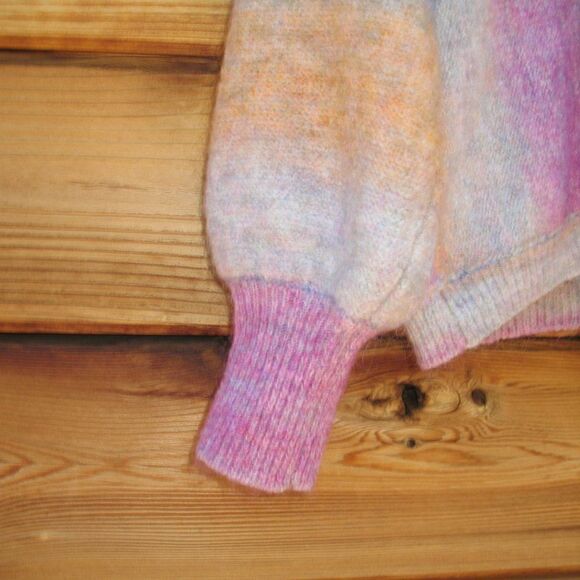 Colorful Angora Blend Sweater - Picture 4 of 7